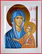 Madre di Dio "Salus populi Romani (ver. G. Gashev)/2 fondo colore