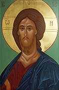 Cristo Salvatore/1 (fondo colore)