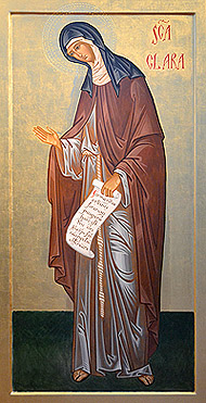 Icona Santa Chiara
