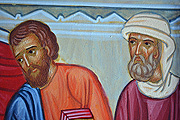 Gesù tra i dottori nel tempio (particolare)